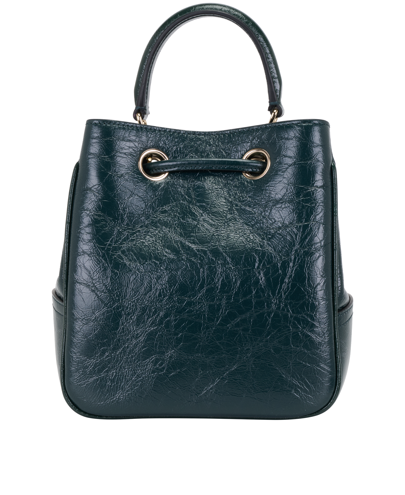 Small Hampstead, &pound;350, Handbags, Green, Leather, Back view